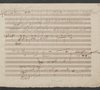 Ludwig van Beethoven: Sketch for Symphony No. 9, fourth movement