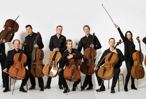 Die 12 Cellisten der Berliner Philharmoniker