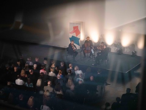 Jerusalem Quartet beim ersten Konzert seiner Residenz im Beethovenfest 2025 - © Nekame Klasohm