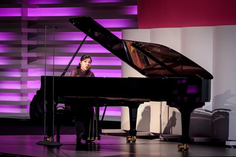 Kiana Reid in the 1st round of the Telekom Beethoven Competition 2023 - © Norbert Ittermann